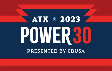 cbusa austin|Register for Our Power 30 Conference 2023 .